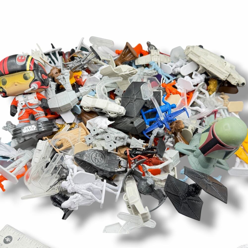 4lbs Star Wars Starships Figurines Stormtroopers Droids Toys Action Collection